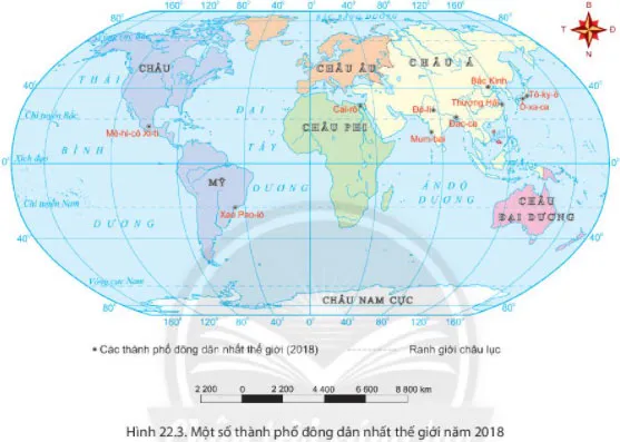 Địa lí 6 Bài 22: Dân số và phân bố dân cư