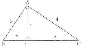 Giải Toán 9 Bài 1: Một số hệ thức về cạnh và đường cao trong tam giác vuông