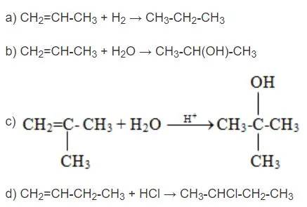 Hóa 11 Bài 16: Hydrocarbon không no