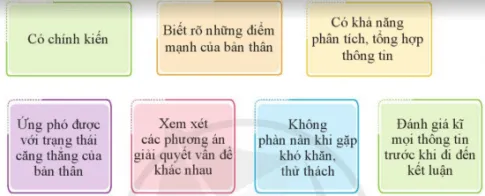 Hoạt động trải nghiệm 10: Tư duy phản biện, tư duy tích cực