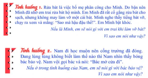 Hoạt động trải nghiệm 6: Giao tiếp phù hợp