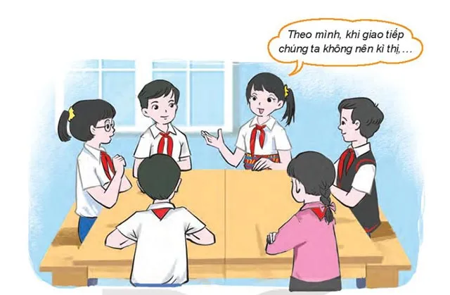 Hoạt động trải nghiệm 7: Giao tiếp, ứng xử có văn hóa và tôn trọng sự khác biệt