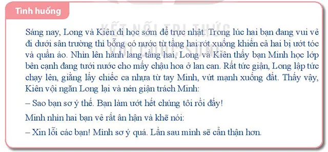 Hoạt động trải nghiệm 7: Kiểm soát cảm xúc của bản thân