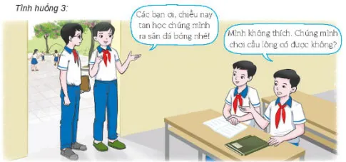 Hoạt động trải nghiệm 8: Kĩ năng từ chối