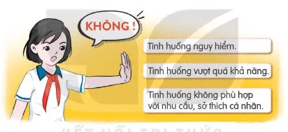 Hoạt động trải nghiệm 8: Kĩ năng từ chối