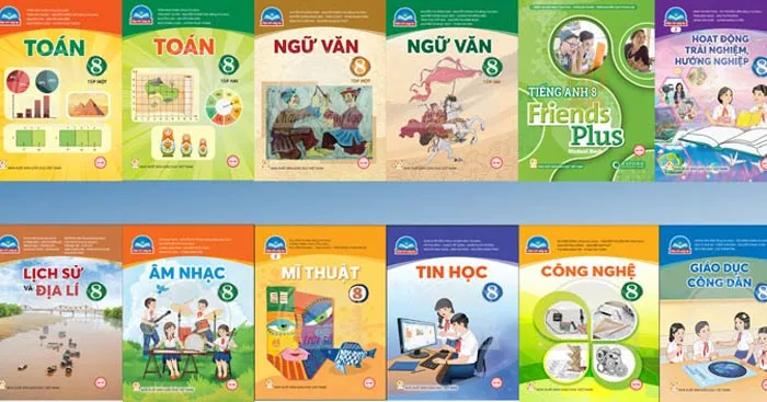 Kế hoạch dạy học lớp 8 bộ Chân trời sáng tạo (10 môn)