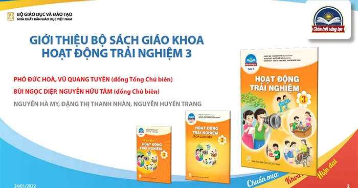 Kế hoạch dạy học môn Hoạt động trải nghiệm 3 sách Chân trời sáng tạo