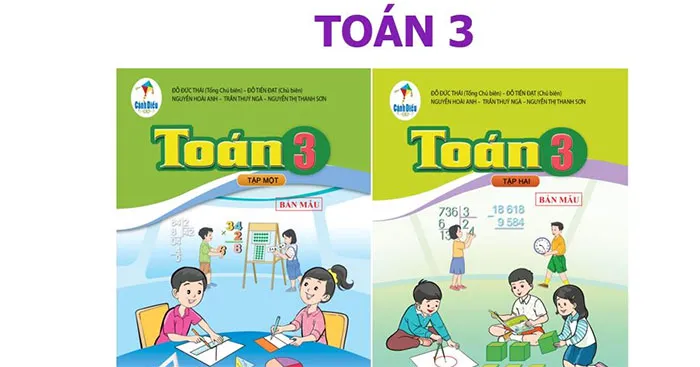 Kế hoạch dạy học môn Toán 3 sách Cánh diều