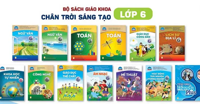 Kế hoạch giáo dục lớp 6 sách Chân trời sáng tạo (12 môn)