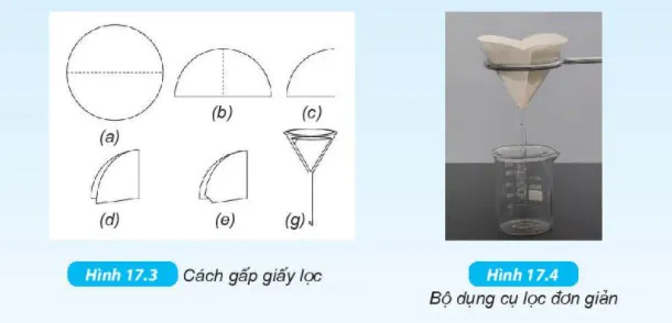 KHTN Lớp 6 Bài 17: Tách chất khỏi hỗn hợp