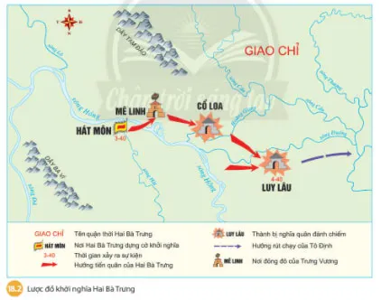 Lịch sử 6 Bài 18: Các cuộc đấu tranh giành độc lập dân tộc trước thế kỉ X