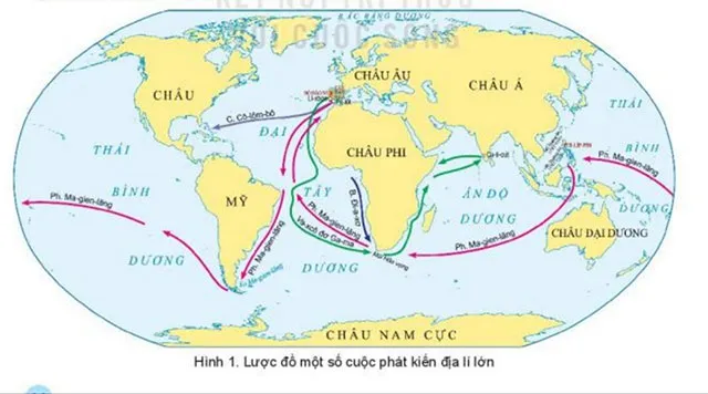 Lịch sử 7 Bài 2: Các cuộc phát kiến địa lí và sự hình thành quan hệ sản xuất tư bản chủ nghĩa ở Tây Âu