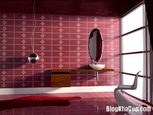 Mẫu phòng tắm ấn tượng tạo sự mới mẻ
