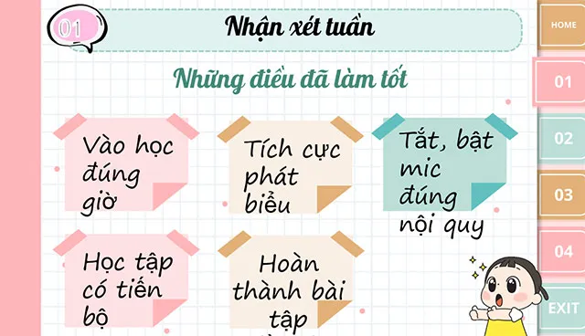 Mẫu PowerPoint sinh hoạt lớp ngày 20/10