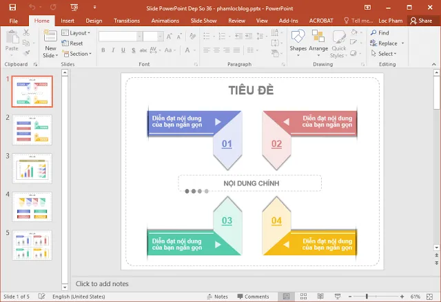 Mẫu slide Powerpoint bài giảng đẹp nhất