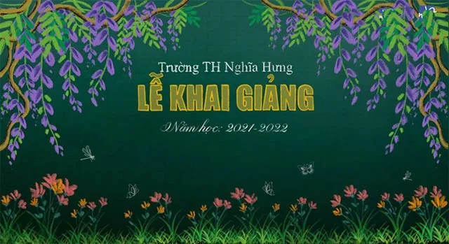 Mẫu trang trí bảng lớp đẹp ấn tượng 2023