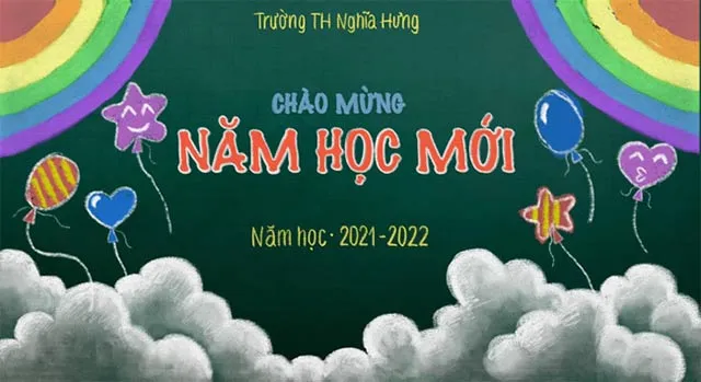 Mẫu trang trí bảng lớp đẹp ấn tượng 2023