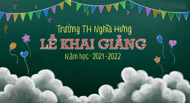 Mẫu trang trí bảng lớp đẹp ấn tượng 2023