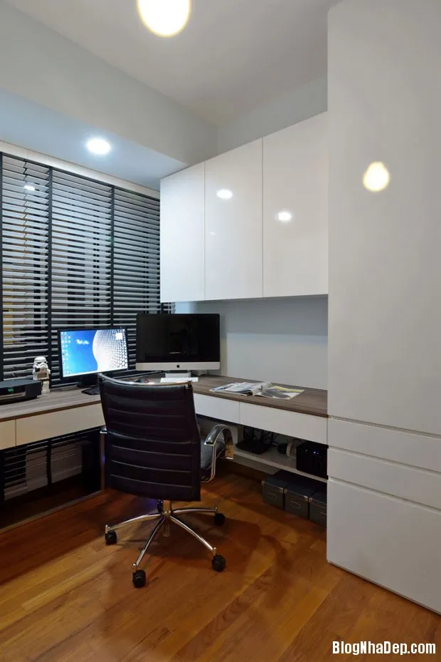 Ngắm căn hộ hiện đại với nội thất tinh tế ở Singapore