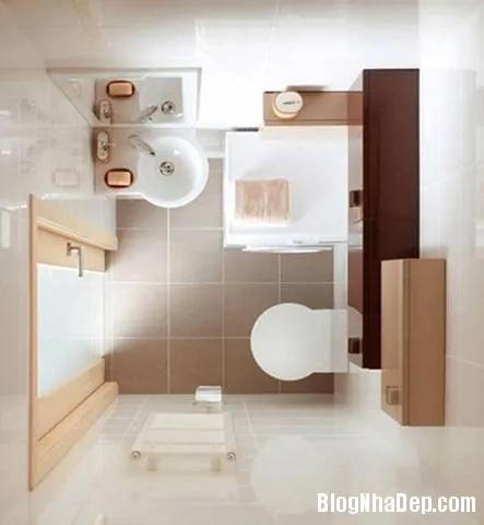 Những cách bố trí thông minh cho phòng tắm nhỏ