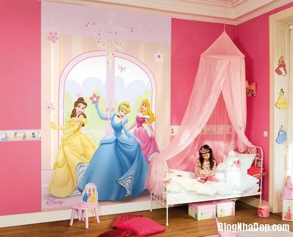 Những kiểu phòng ngủ trong mơ của các bé gái
