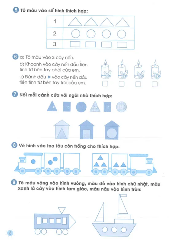 Phiếu bài tập cuối tuần lớp 1 sách Cánh diều (Cả năm)