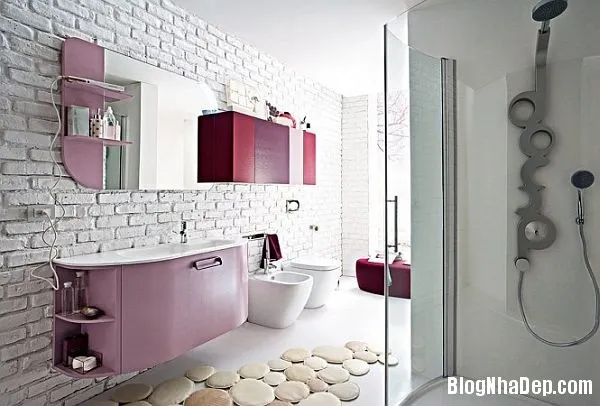 Phòng tắm sang trọng với trang thiết bị hiện đại