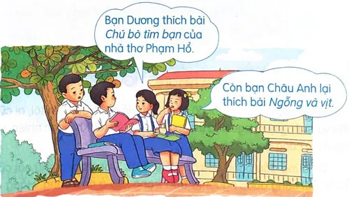 Soạn bài Tớ nhớ cậu (trang 82)