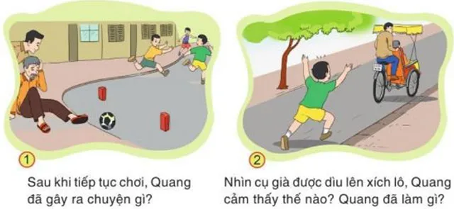 Soạn bài Trận bóng trên đường phố (trang 37)