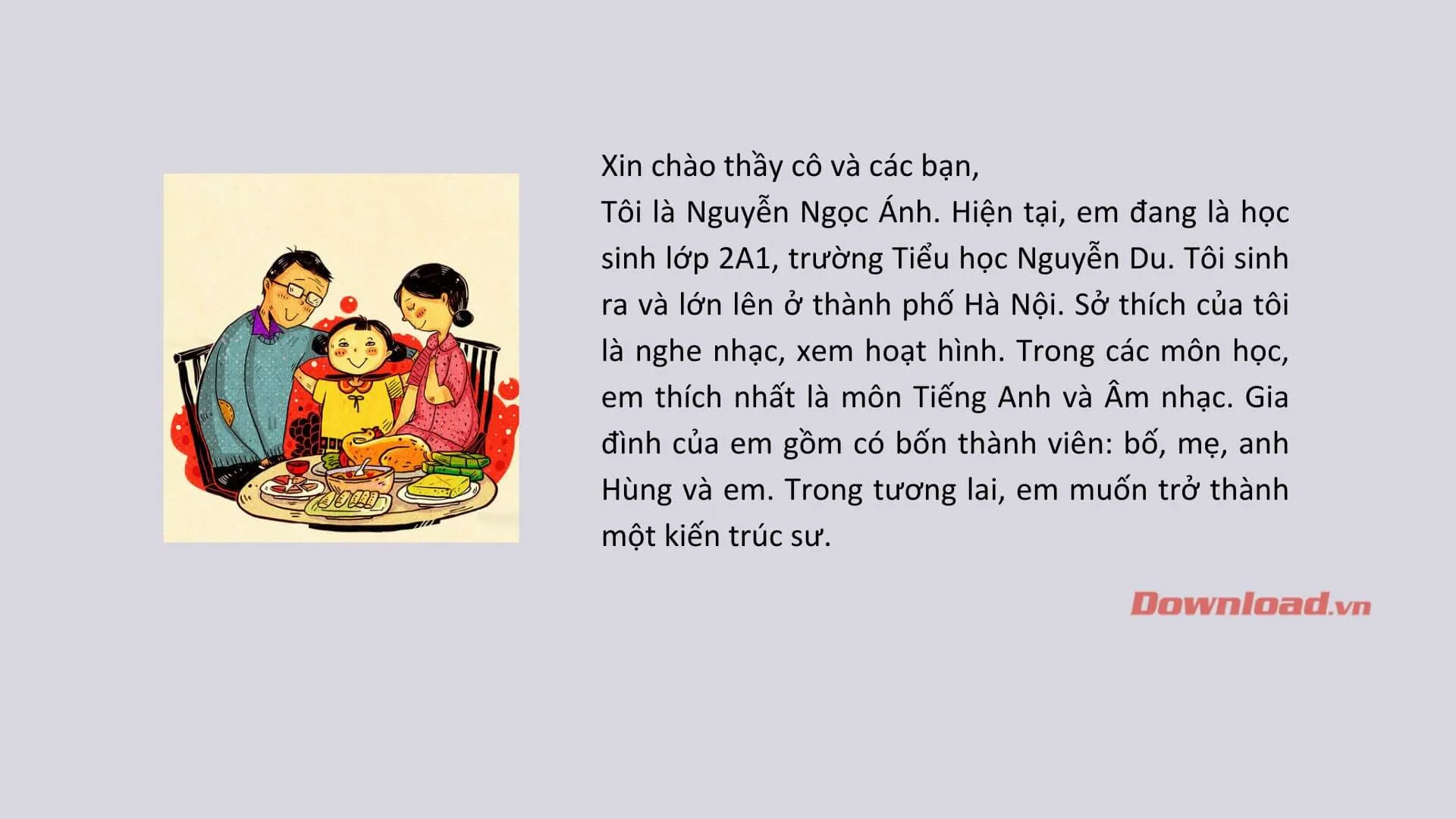 Tập làm văn lớp 2: Em hãy tự giới thiệu về bản thân (26 mẫu)