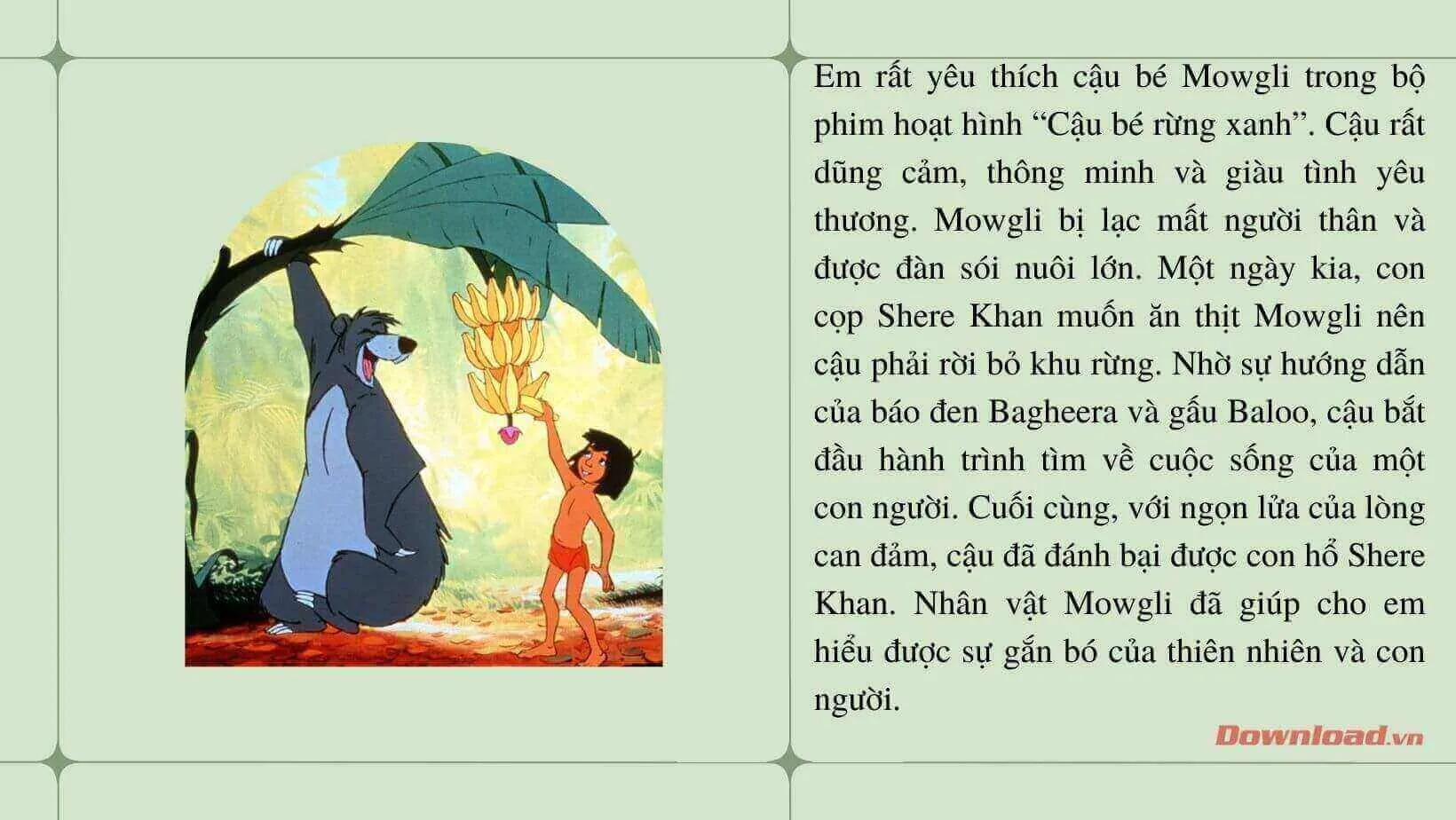 Tập làm văn lớp 3: Nêu tình cảm với một nghệ sĩ hoặc nhân vật trong phim hoạt hình