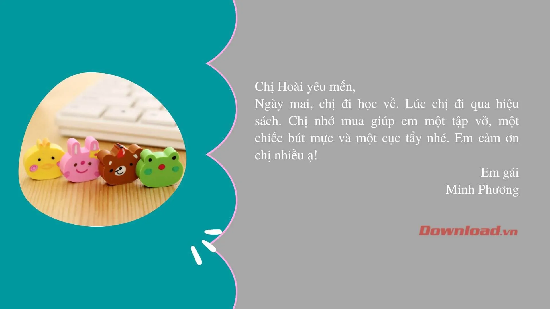 Tập làm văn lớp 3: Viết tin nhắn (14 mẫu)