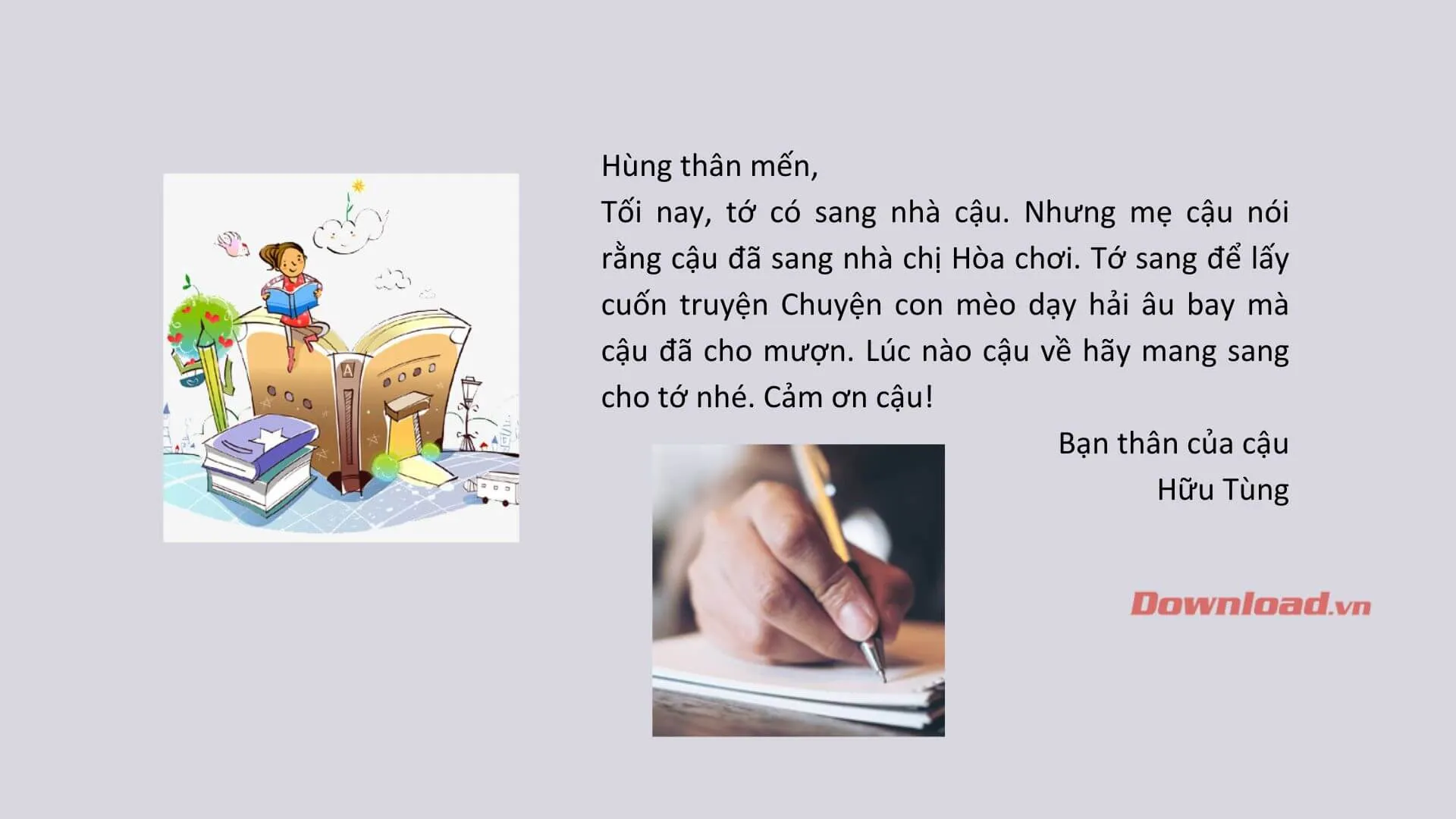 Tập làm văn lớp 3: Viết tin nhắn (14 mẫu)