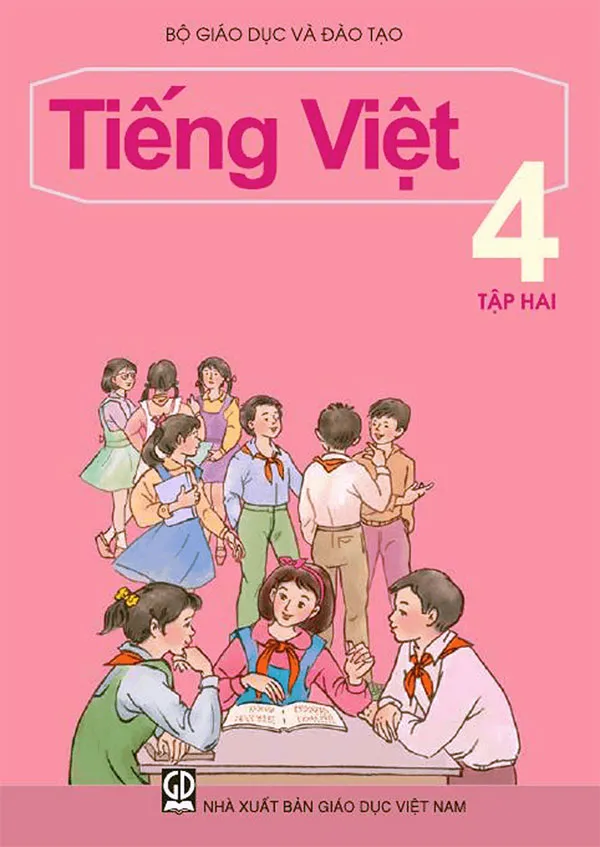 Tập làm văn lớp 4: Tả quyển sách Tiếng Việt lớp 4 Tập 2 của em