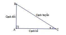 Tỉ số lượng giác của góc nhọn