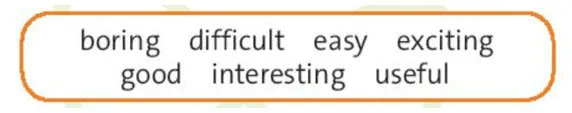 Tiếng Anh 7 Unit 5: Vocabulary and Listening