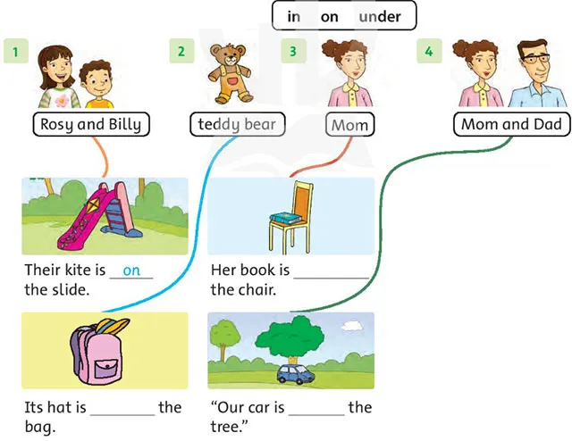 Tiếng Anh lớp 3 Unit 3: Lesson Two