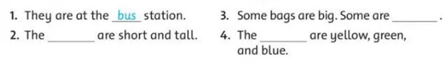 Tiếng Anh lớp 3 Unit 7: Lesson Five