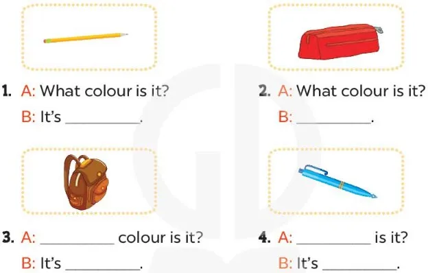 Tiếng Anh lớp 3 Unit 9: Lesson 1