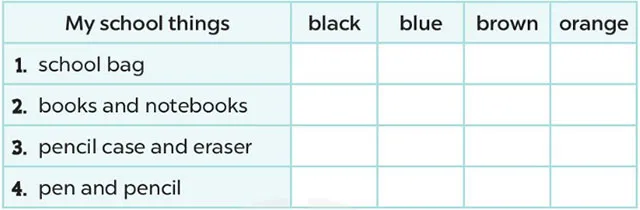 Tiếng Anh lớp 3 Unit 9: Lesson 3