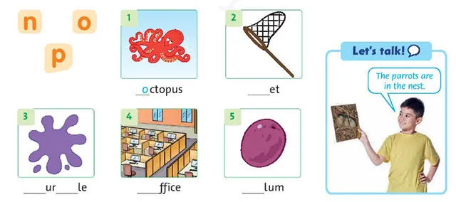 Tiếng Anh lớp 4 Unit 2: Lesson Four