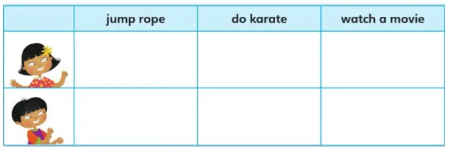 Tiếng Anh lớp 4 Unit 6: Lesson 4