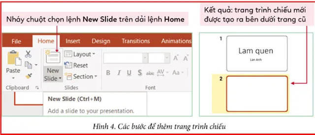 Tin học lớp 3 Bài 1: Em làm quen với phần mềm trình chiếu