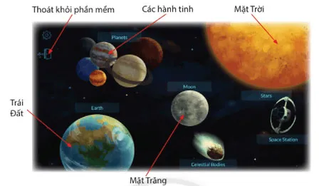 Tin học lớp 3 Bài 11A: Hệ mặt trời