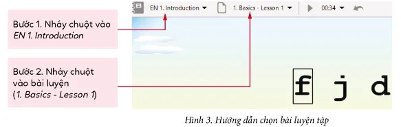 Tin học lớp 3 Bài 2: Em tập gõ hàng phím cơ sở