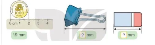 Toán 3 Bài 34: Thực hành và trải nghiệm với các đơn vị mi-li-mét, gam, mi-li-lít, độ C