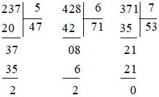 Toán 3 Bài 37: Chia số có ba chữ số cho số có một chữ số
