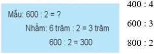 Toán 3 Bài 37: Chia số có ba chữ số cho số có một chữ số