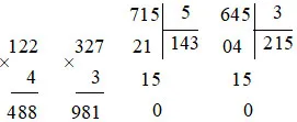 Toán 3 Bài 40: Luyện tập chung