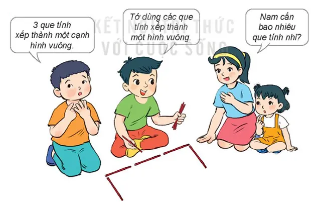 Toán 3 Bài 50: Chu vi hình tam giác, hình tứ giác, hình chữ nhật, hình vuông